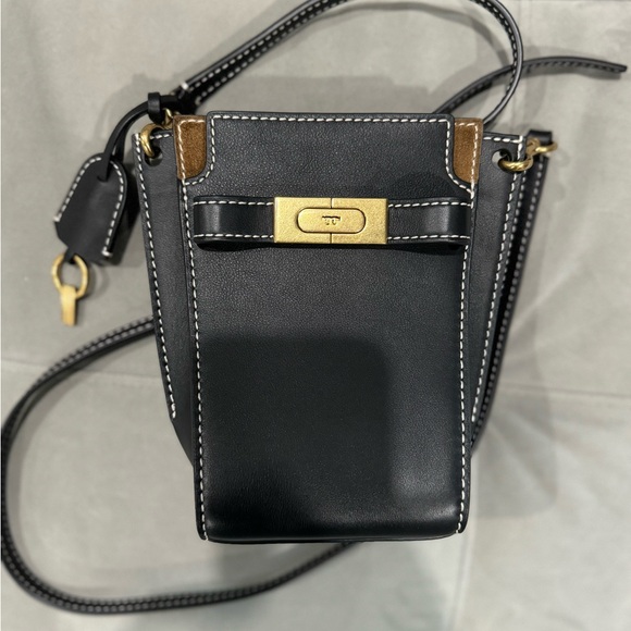TORY BURCH LEE RADZIWELL PETITE DOUBLE BUCKET CROSSBODY - Picture 10 of 12